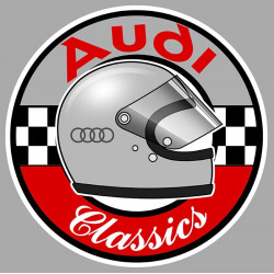 AUDI CLASSICS laminated decal