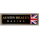 AUSTIN HEALEY Racing droit Sticker vinyle laminé