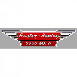 AUSTIN HEALEY 3000 MKII laminated vinyl decal