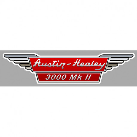 AUSTIN HEALEY 3000 MKII laminated vinyl decal