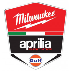 APRILIA Milwaukee  laminated decal