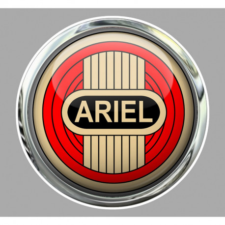 ARIEL laminated decal