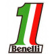 BENELLI number one Sticker  vinyle laminé