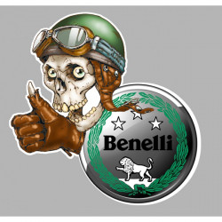 BENELLI Left Skull laminated decal