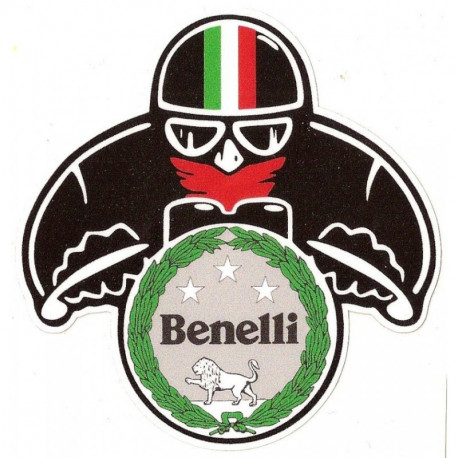 BENELLI Biker  Sticker  vinyle laminé