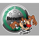 BENELLI left Taz laminated decal