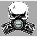 BENELLI Pistons-Skull laminated decal