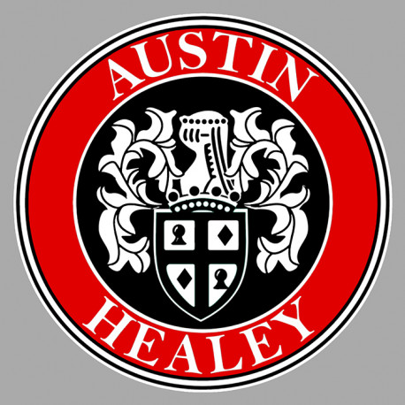 AUSTIN HEALEY  laminated decal