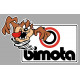 BIMOTA right TAZ  laminated decal