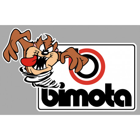 BIMOTA Taz droit  Sticker vinyle laminé