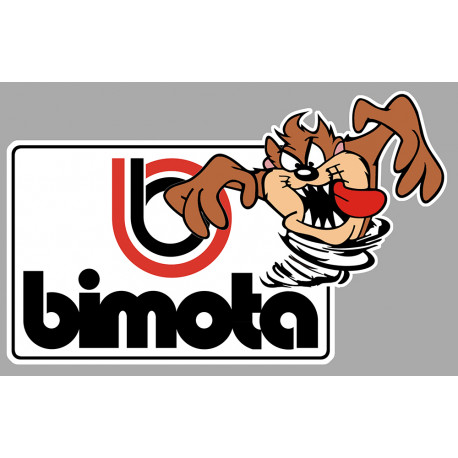 BIMOTA Taz gauche  Sticker vinyle laminé