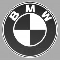 BMW  laminated decal