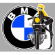 BMW right Pin Up laminated decal