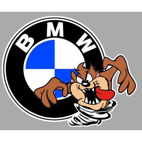 BMW TAZ gauche Sticker vinyle laminé