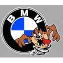 BMW TAZ gauche Sticker vinyle laminé