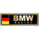 BMW Racing Sticker gauche vinyle laminé