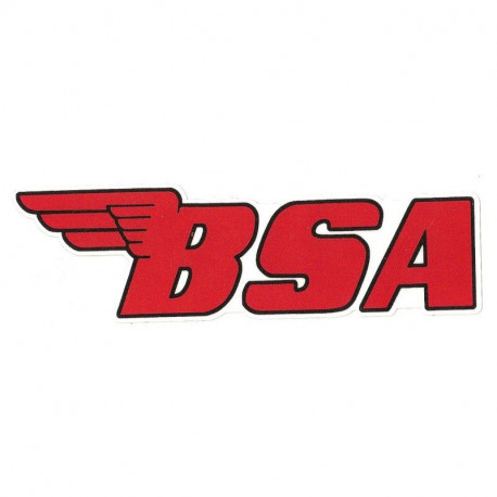 BSA  laminated decal