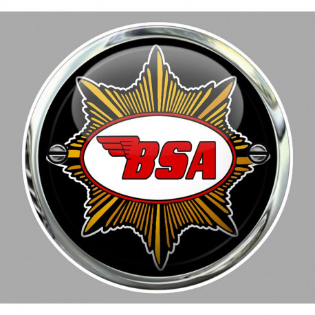 BSA  laminated decal