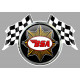 BSA Flags  laminated decal