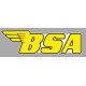 BSA  laminated decal