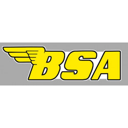 BSA  laminated decal