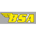 BSA  laminated decal