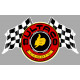 BULTACO  Flags  Sticker vinyle laminé