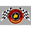 BULTACO  Flags  laminated decal