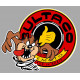 BULTACO right TAZ  laminated decal