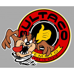 BULTACO right TAZ  laminated decal