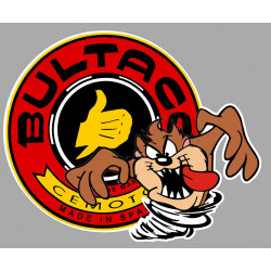 BULTACO left TAZ  laminated decal