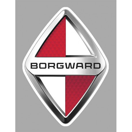 BORGWARD laminated decal