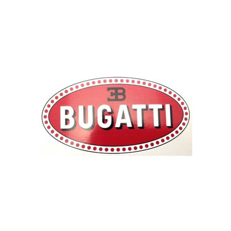 BUGATTI  Sticker vinyle laminé