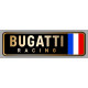 BUGATTI  Racing right laminated decal