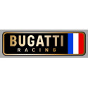 BUGATTI  Racing droit Sticker  vinyle laminé