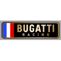 BUGATTI  Racing gauche Sticker  vinyle laminé