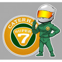 CATERHAM 7 right Pilot laminated decal