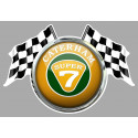 CATERHAM Flags laminated decal