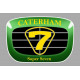 CATERHAM 7  laminated decal