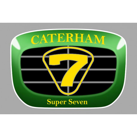 CATERHAM 7  Sticker vinyle laminé