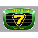 CATERHAM 7  Sticker vinyle laminé