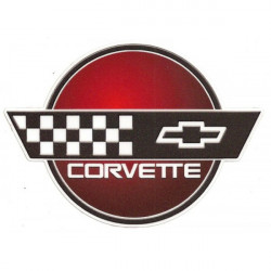 CHEVROLET Corvette  laminated decal