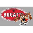 BUGATTI left TAZ   laminated decal