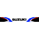 SUZUKI Sticker Visière Casque vinyle laminé