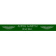 ASTON MARTIN Helmet Visor Sunstrip laminated decal