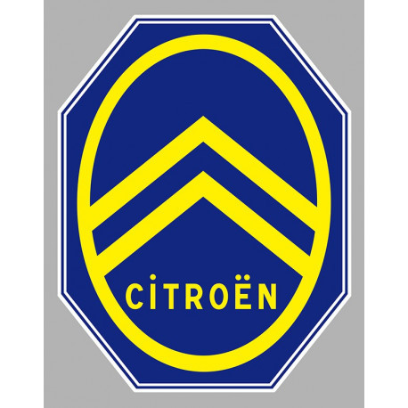 CITROËN  laminated decal