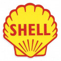 SHELL  Laminated decal