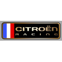 CITROËN  Racing  gauche Sticker vinyle laminé