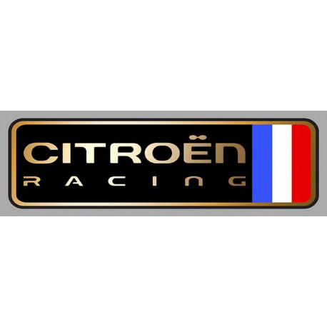 CITROËN Racing right   laminated decal