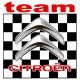 Citroën Team Sticker vinyle laminé